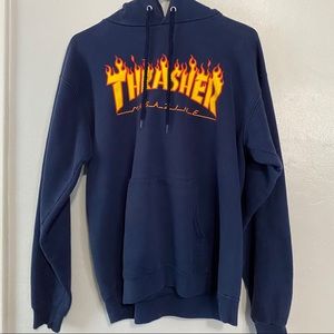 Thrasher Blue Sweater